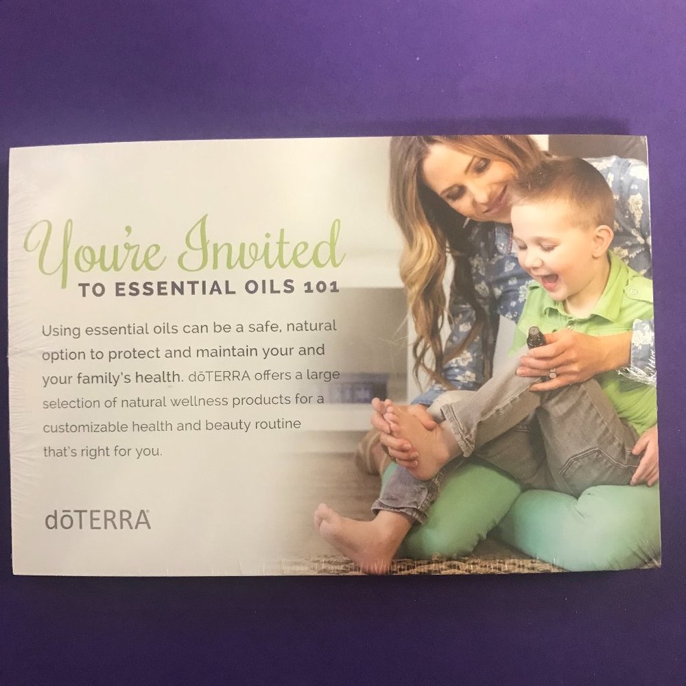 Doterra You're Invited to..... invitation post cards pack of 20 Sealed